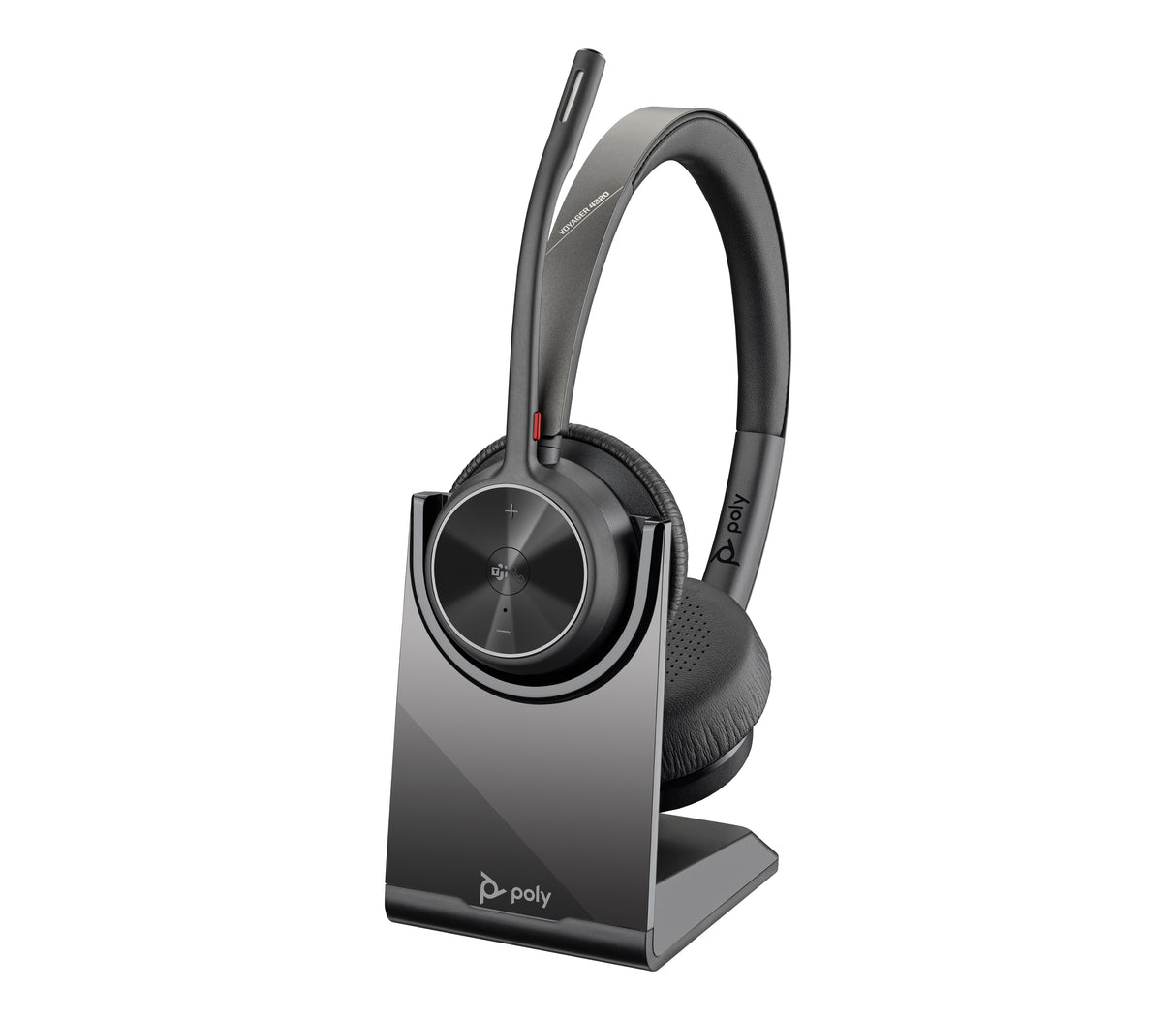 EAN 0197029611628 - HP Poly Voyager 4320-M Microsoft Teams Certified Headset +BT700 dongle +Charging Stand Inalámbrico Oficin imagen 3