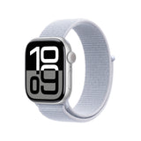 Apple Watch Series 10, Smartwatch Plateado, Aluminio, 42 Mm, Sport Loop Nube Azul Mwwd3qf/A