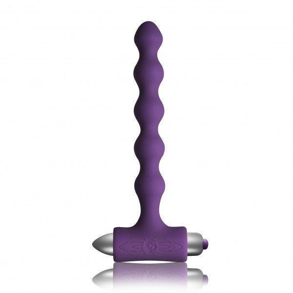 Rocks-Off - Plug Anal Con Vibración Y Ondulaciones Petite Sensations Pearls