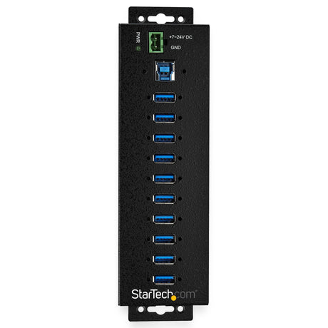 EAN 0065030881869 - StarTech.com HB30A10AME hub de interfaz USB 3.2 Gen 1 (3.1 Gen 1) Type-B 5000 Mbit/s Negro imagen 3