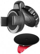 Goobay 40733 Soporte Teléfono Móvil/Smartphone Negro Negro, Teléfono Móvil/Smartphone, Coche, Negro