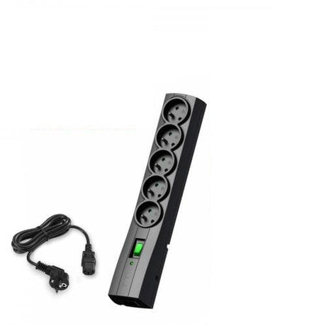 EAN 5907683604622 - Ever Variant 2m Negro 5 salidas AC 250 V imagen 1