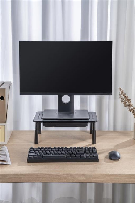 EAN 8716309135207 - Gembird MS-TABLE-D-01 soporte para monitor Negro imagen 9