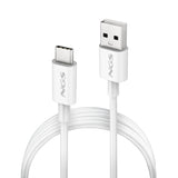 Cable Usb 2.0 Ngs Zyro-Ac Usb Macho Usb Tipo-C Macho Hasta 15w 480mbps 1m Blanco