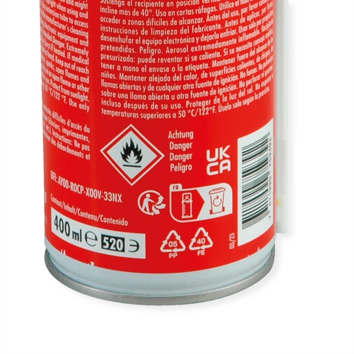 Aerosol Can Air Duster (400  Ml)