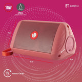 Altavoz Con Bluetooth Ngs Roller Ride 10w 1.0 Rojo