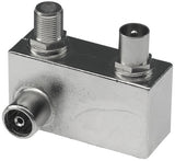 Axing Aufsteckadapter Tzu 21-65 Multimedia Rckkanal 5-65mhz