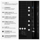 EAN 6942351432410 - Hisense 43E7S PRO 109,2 cm (43") 4K Ultra HD Smart TV Wifi Negro 300 cd / m² imagen 20