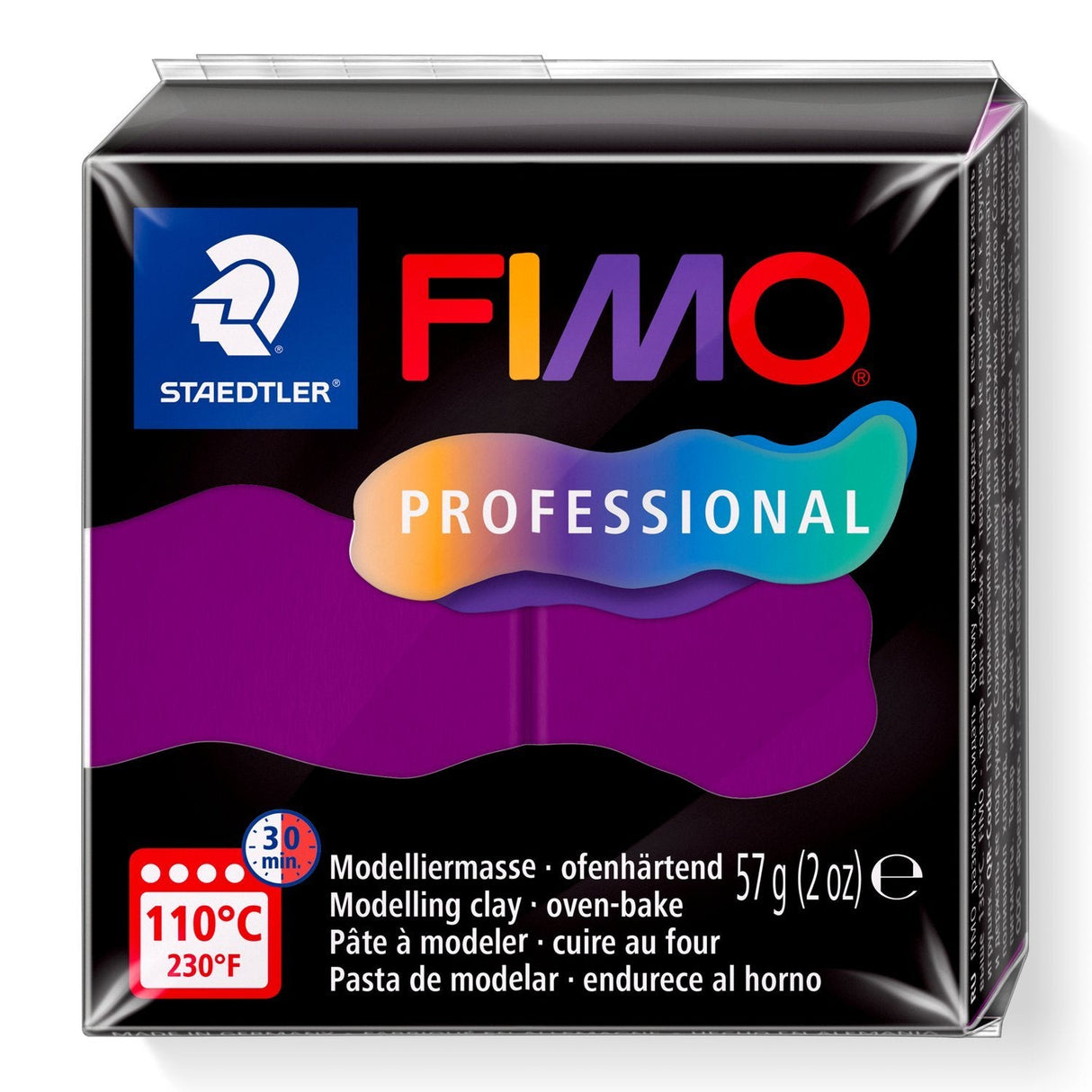 Fimo Mod.Masse Fimo Prof 57g Violetaat