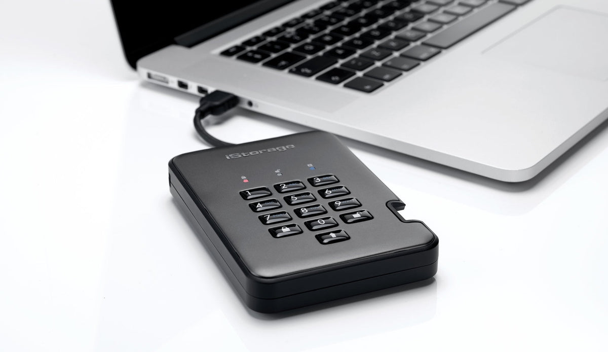 Disco Externo Hdd Origin Storage Istorage Diskashur Pro2 1000 Gb Negro, Grafito