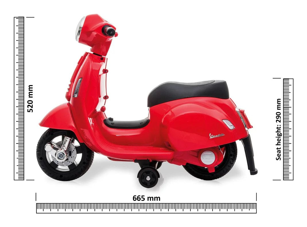 Jamara Ride-On Vespa Mini Rojoli-Power 8.4