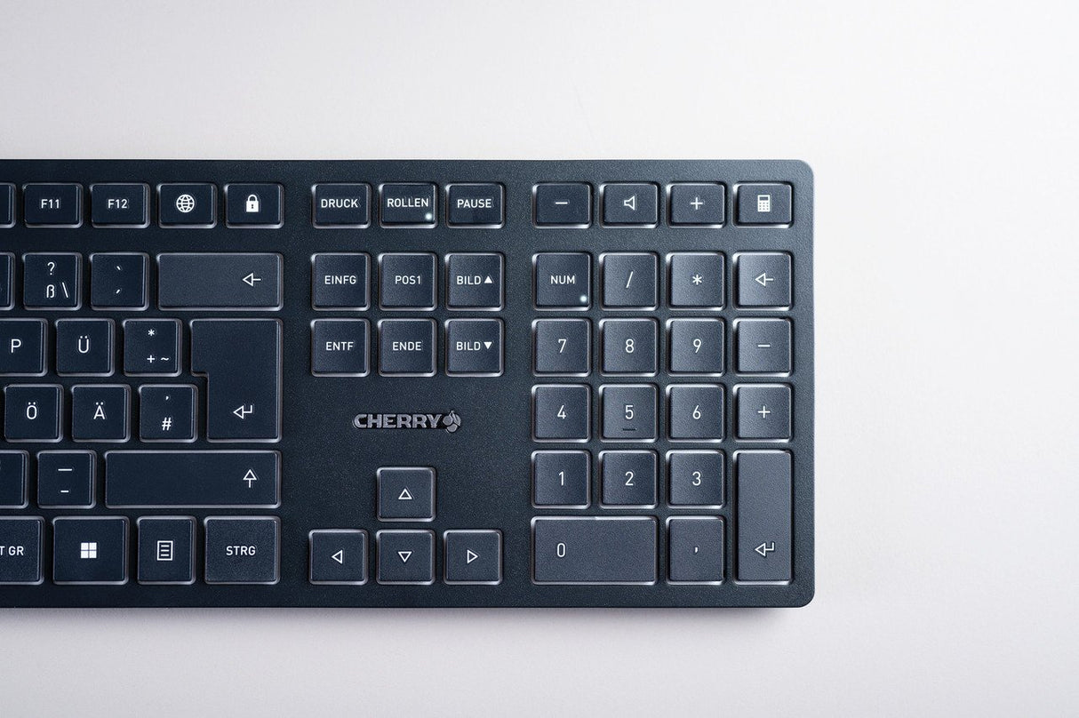 EAN 4025112097195 - CHERRY KW 9100 SLIM teclado Universal RF Wireless + Bluetooth QWERTY Inglés del Reino Unido Negro imagen 9