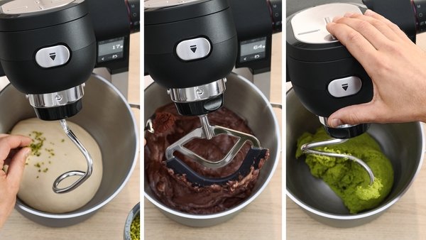 Robot De Cocina  Bosch Home Mums6zs13d Negro/Acero Inoxidable, 1.600 Vatios, Báscula Integrada, Temporizador Mums6zs13d