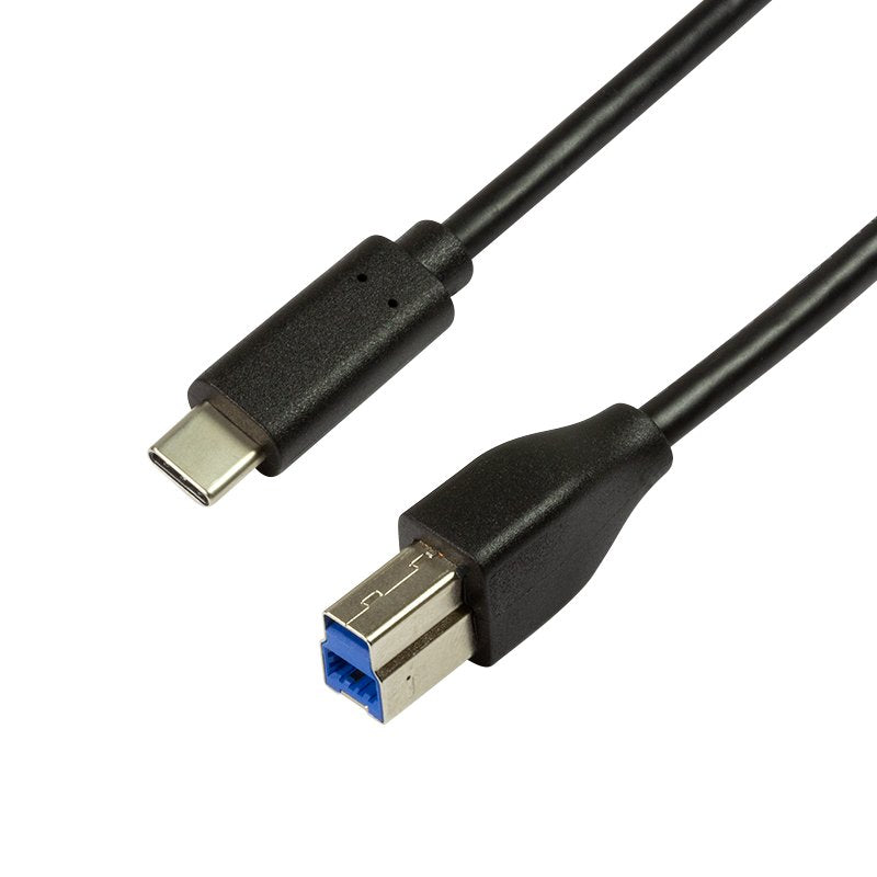 Logilink - Usb 3.2 Gen1x1 Cable, Usb-C Male To Usb-B Male, 1m