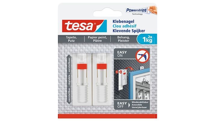 Tesa Adhesivo Papel Pintado Y Yeso Hama 1kg 4 Piezas.