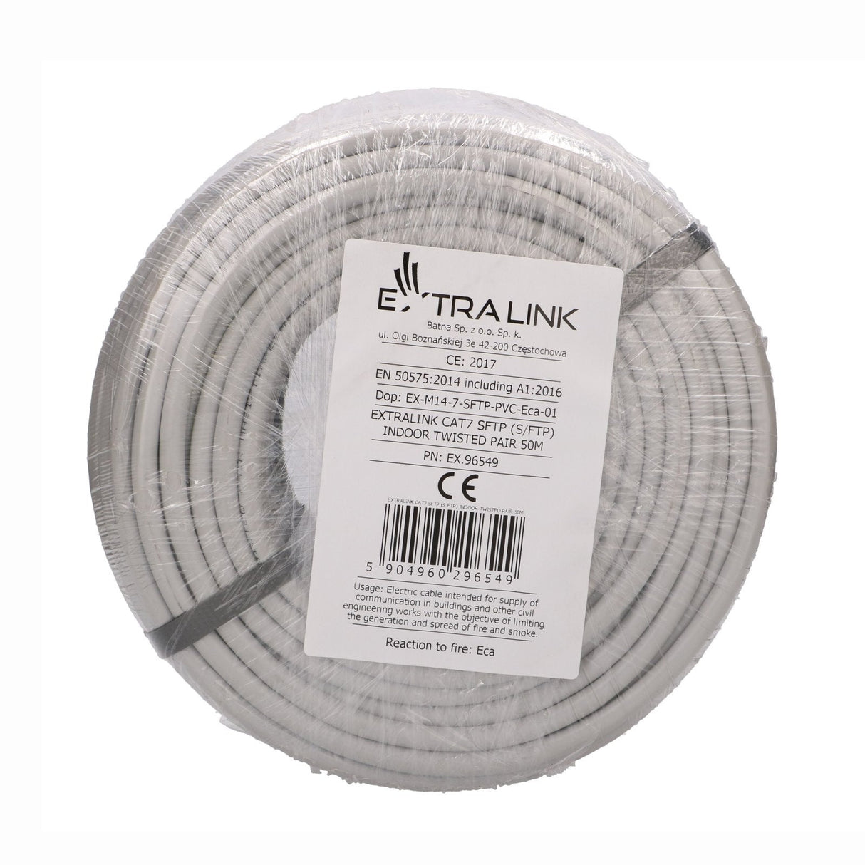 Extralink Ex.96549 Cat7 S Ftp Indoor Network Cable 50m
