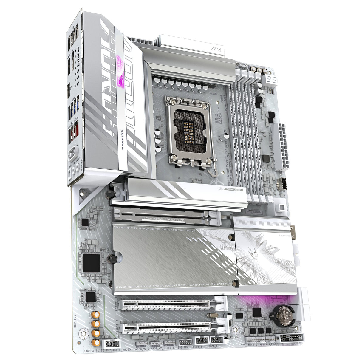 EAN 4719331866846 - GIGABYTE B860 AORUS ELITE WIFI7 ICE Intel B860 LGA 1851 (Socket V1) ATX imagen 3