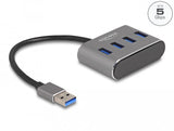 Delock 4 Port Usb 3.2 Gen 1 Hub Con Usb Tipo A Conexión - Usb Tipo A Conectores Hembra Arriba