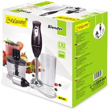 EAN 4820096556603 - Feel Maestro MR564 licuadora 0,6 L Batidora de vaso 300 W Negro imagen 5