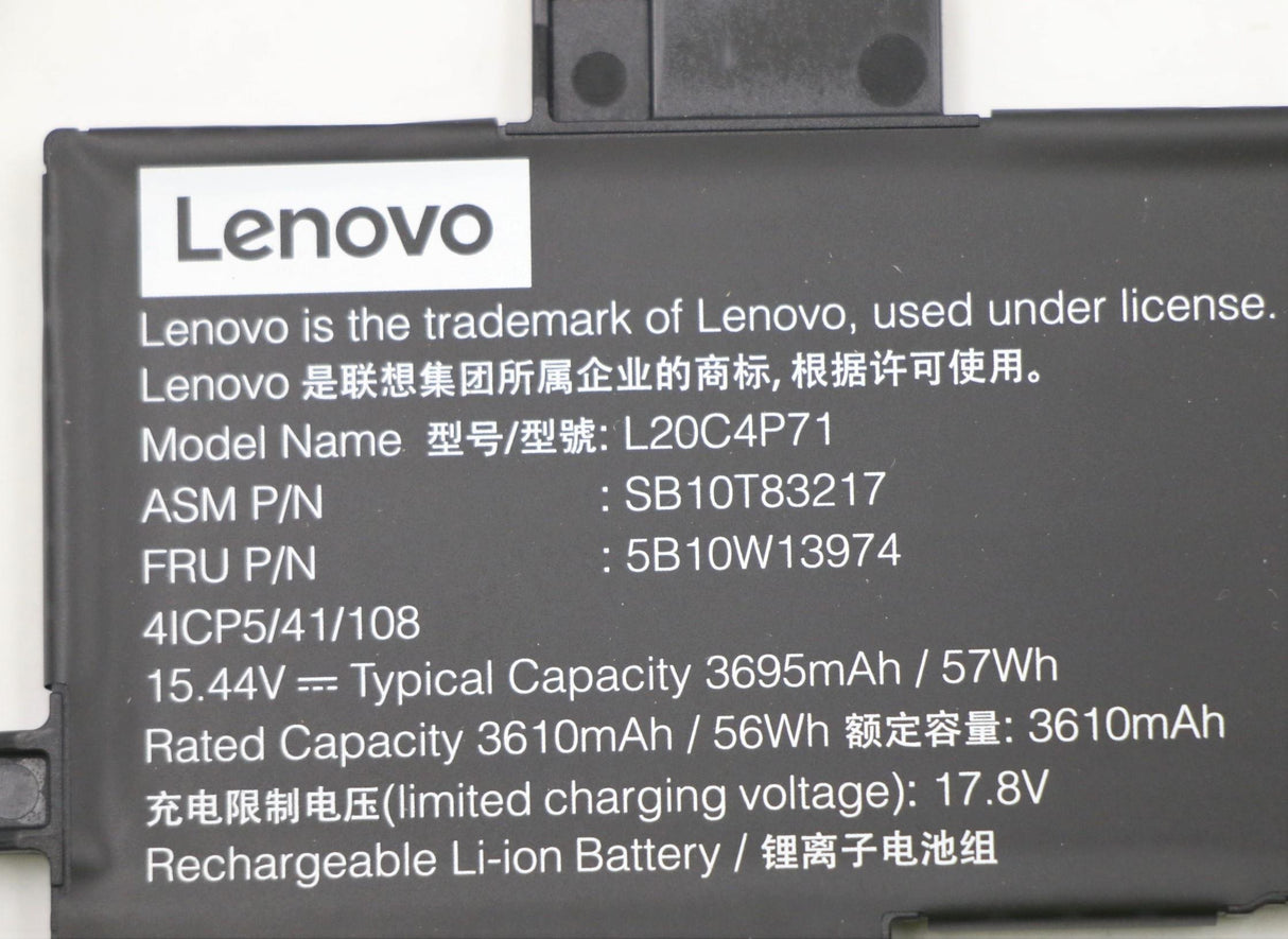 EAN 5704174857280 - Lenovo 5B10W13974 refacción para laptop Batería imagen 4