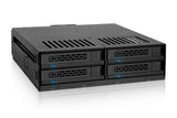 Icydock 4x 2.5 Sata/Sas In 1x5 25 Bay Mobile Rack Screwless