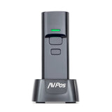 Avpos Bt03 Lector De Codigos Portatil - Cã³digos 1d, 2d Y Qr - Usb, Wireless 2.4 Y Bluetooth - 1100mah - Base Incluida