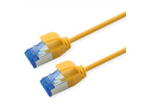 Roline Cable De Red Cat.6a (Class Ea) S Ftp (Pimf), Lsoh, Poe, Gelb, 10 M