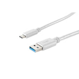 S-Conn 13-31026 Cable Usb 1 M Usb 3.2 Gen 1 (3.1 Gen 1) Usb A Usb C Blanco