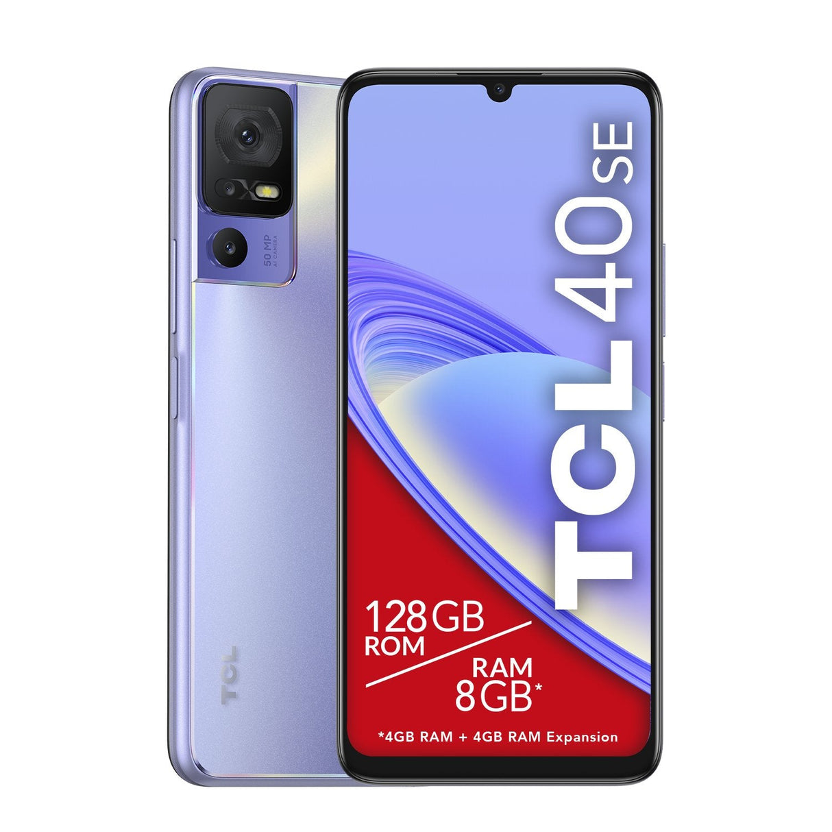 Smartphone Tcl 40se 4g 4gb 128gb Ds Twilight Purple