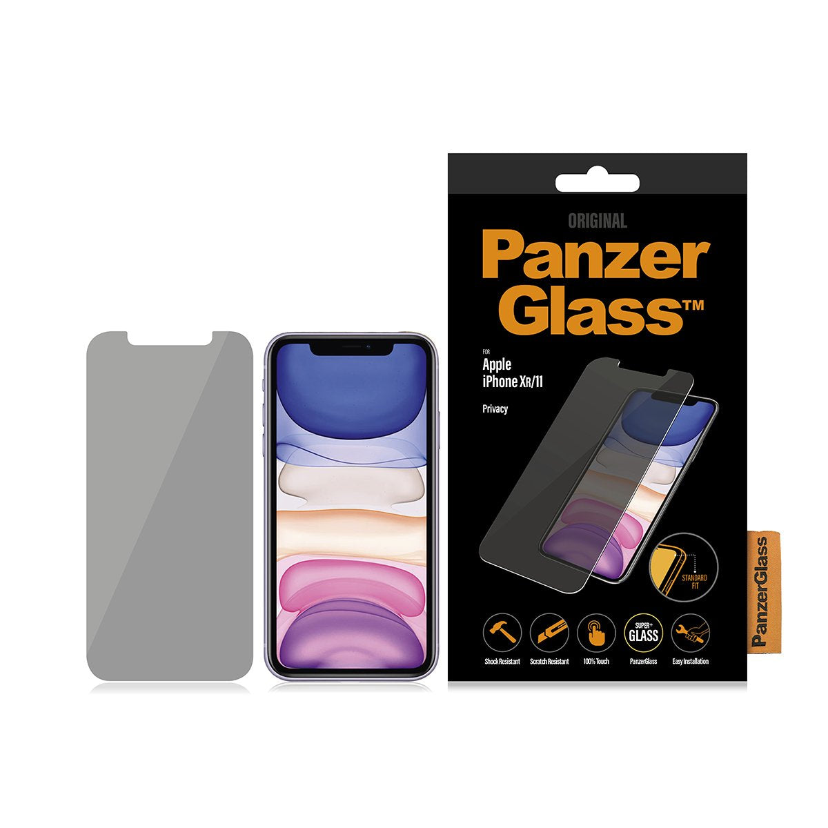 EAN 5711724126628 - PanzerGlass ® Privacy Screen Protector iPhone 11 | XR | Standard Fit Protector de pantalla Apple 1 pieza( imagen 1