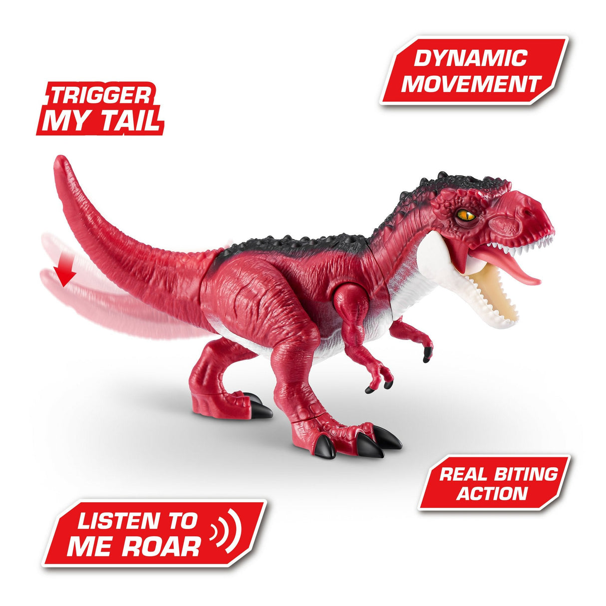 Figura Zuru Robo Alive Dino Acción T-Rex  7171