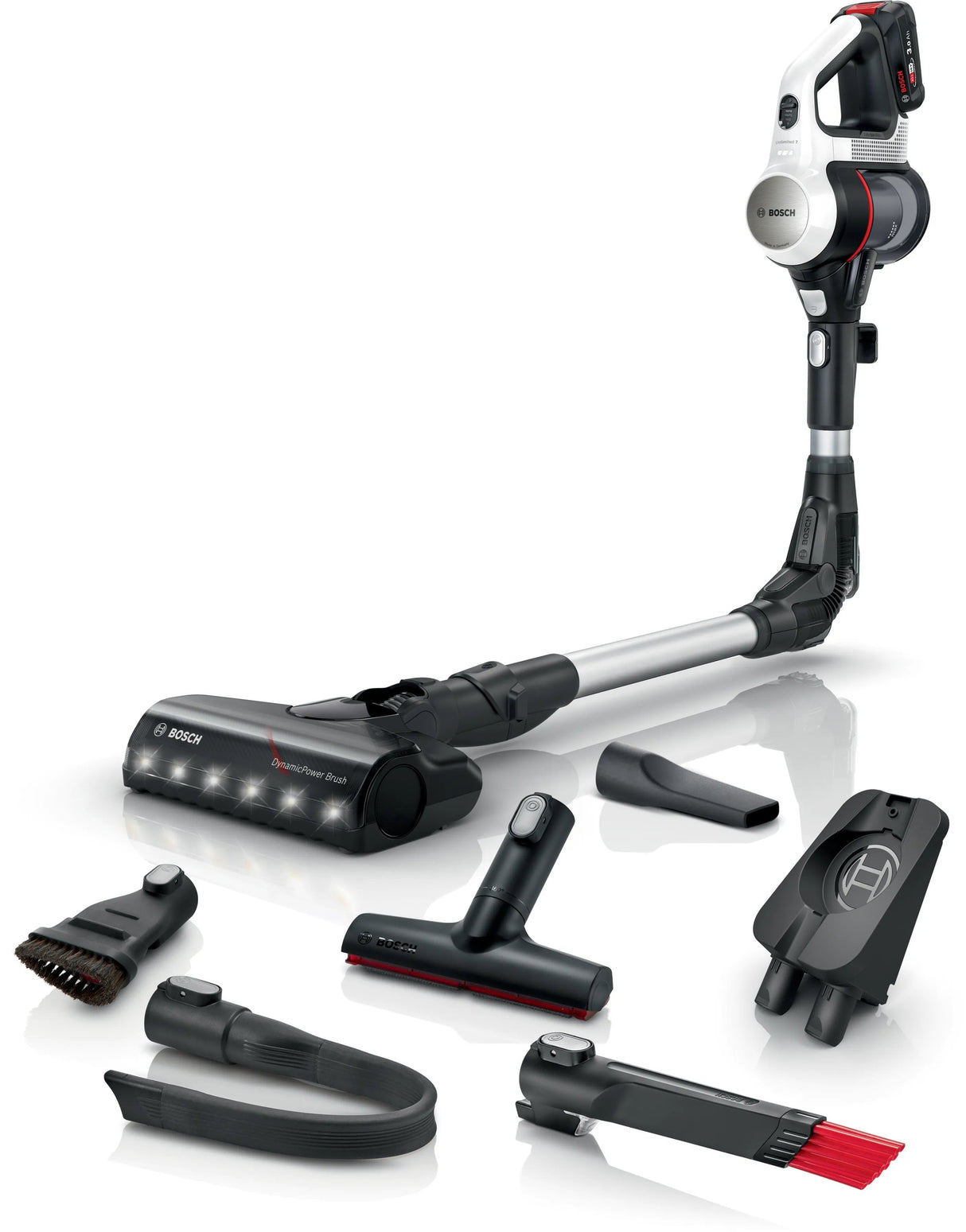 EAN 4242005307012 - Bosch BCS711XXL aspiradora de pie y escoba eléctrica Aspiradora escoba Batería Secar Sin bolsa 0,3 L Blan imagen 1