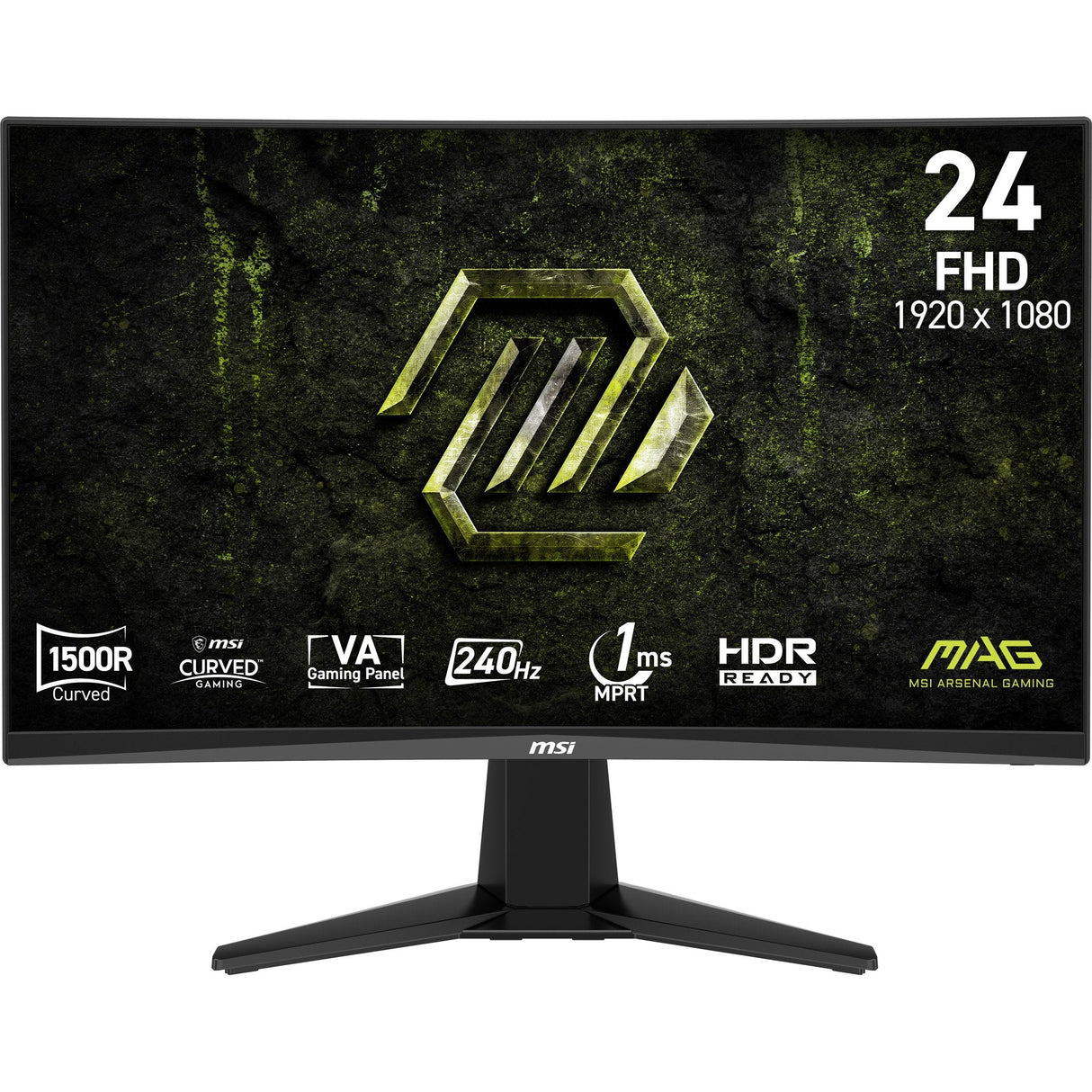 Monitor 23.6 Cala Mag 245c X24 Led/Fhd/Curved/240hz/Czarny