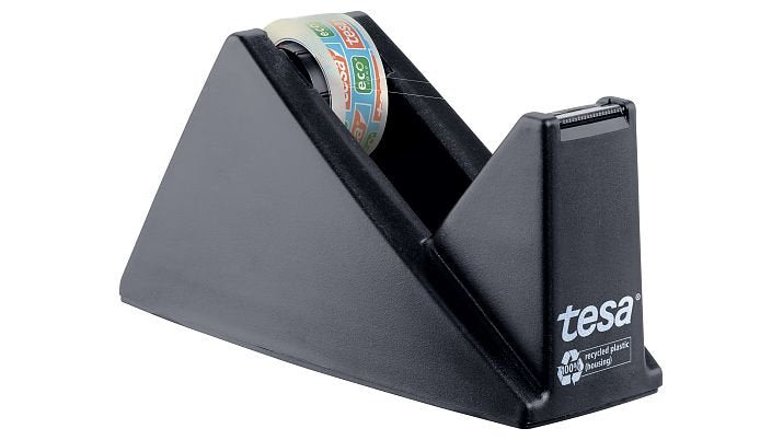 Tesa 59327 Cinta Adhesiva De Plástico Negro