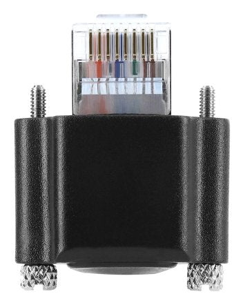 Delock Gige Cámara Cable Rj45 Conector Macho 90° Angulado Con Tornillos, Conector Macho Longitud 28 Mm A Rj45 Conector Macho Cat.6 S Ftp 3 M Negro