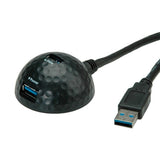 Value Usb 3.2 Gen 1 Dockingcable, Dome, Schwarz, 1,5 M