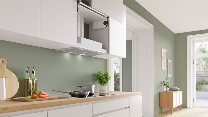 EAN 4242005538058 - Bosch Serie 4 DHL755BM campana Encastrada Metálico, Plata D 614 m³/h imagen 3