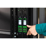 Apc Easypdu Epdu2232m Unidad De Distribución De Potencia (Montaje En Bastidor) Medido Ca 400 V 22 Kw 22080 Va Trifásico Ethernet 10/100/1000 Serial Usb Input: Iec 60309 3p+N+E Conectores De Salida: 24 (18 X Iec 60320 C13 6 X Iec 60320