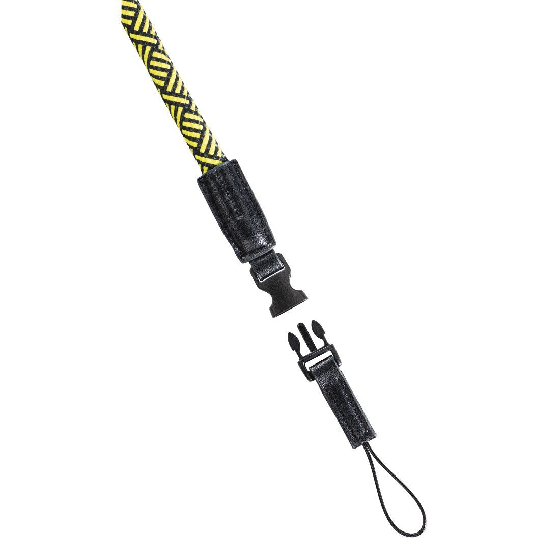 Correa Hama Braid 120  Cámara Digital Nylon Negro, Amarillo