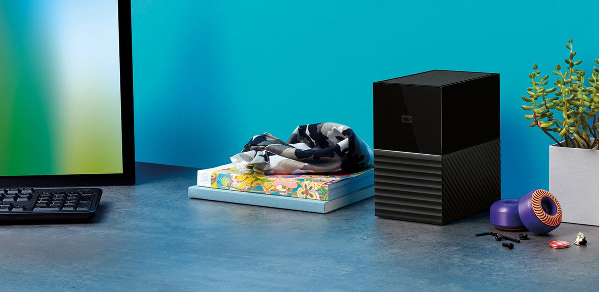 Disco Externo Hdd Western Digital My Book Duo 36 Tb Desktop Raid Con Usb 3.1 Y Software De Copia De Seguridad Automática