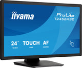 EAN 4948570127221 - iiyama ProLite T2452MSC-B2 pantalla para PC 61 cm (24") 1920 x 1080 Pixeles Full HD Pantalla táctil Negro imagen 2