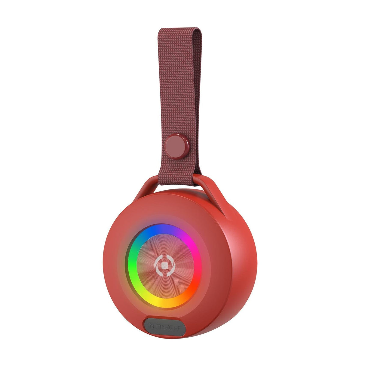 Celly Lightbeatrd Altavoz Portátil Altavoz Portátil Estéreo Rojo
