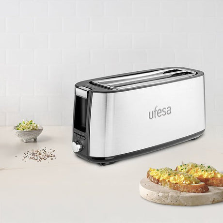 EAN 8422160061561 - Ufesa Duo Plus 7 2 rebanada(s) 1400 W Plata imagen 4