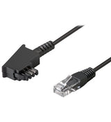 EAN 4014619682423 - Alcasa 3506-RJ45 cable telefónico 6 m Negro imagen 1