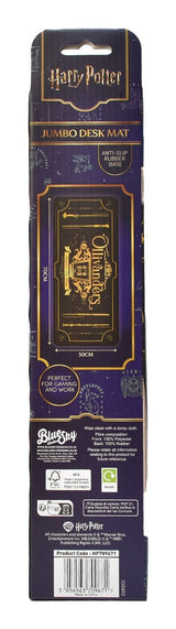 Thumbs Up Hp709671 Protector De Escritorio Neopreno Negro, Oro