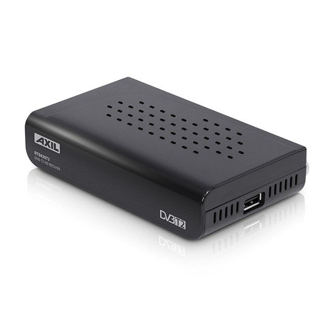 Engel Receptor Tdt De Sobremesa Hd/Sd Axil Rt0420t2 Usb 2.0 Grabador Hdmi Pvr Ready Euroconector Tim