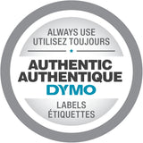 Dymo Etiquetas De Transferencia Termica Label Writer 99014, Rojo De 54x101mm (A X L). Etiquetas Grandes De Identificación/Envío. Rollo De 220 Ud