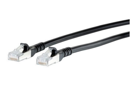 Metz Connect Cable De Red Cat.6a Awg 26, Lsoh, Schwarz, 80 M