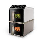 Philips 4000 Series Na462/80 Freidora Doble 10 L Independiente 2750 W Freidora De Aire Caliente Negro, Oro, Gris