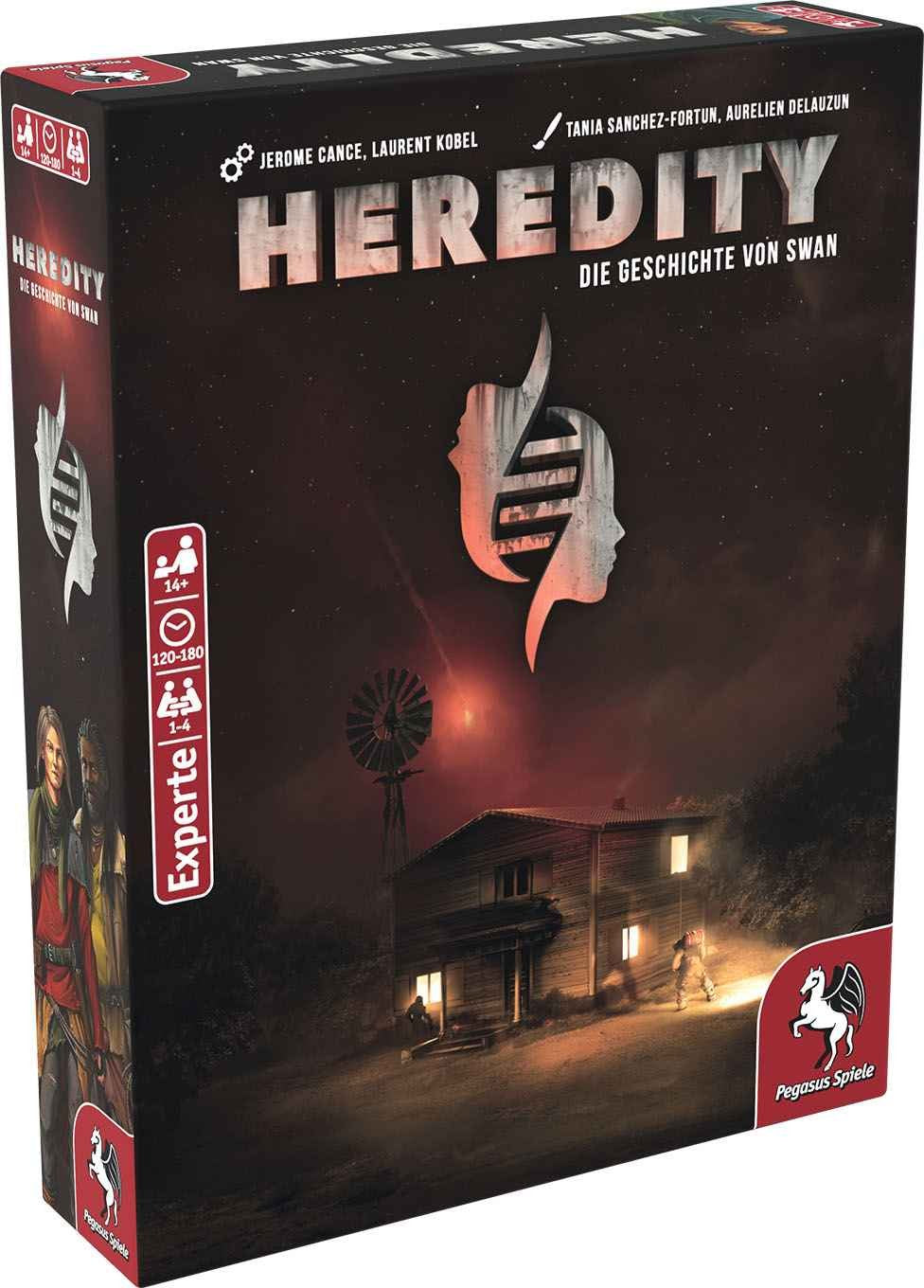 Pegasus Heredity - La Historia Del Cisne, Juego De Mesa 51889g